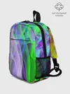 Рюкзак детский / ДЫМ ЦВЕТНОЙ / ОГОНЬ