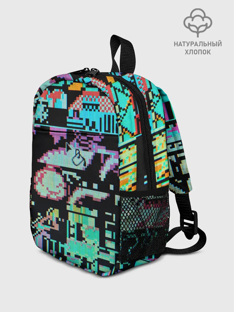 Рюкзак детский / ГЛИТЧ / GLITCH ЗАСТАВКА