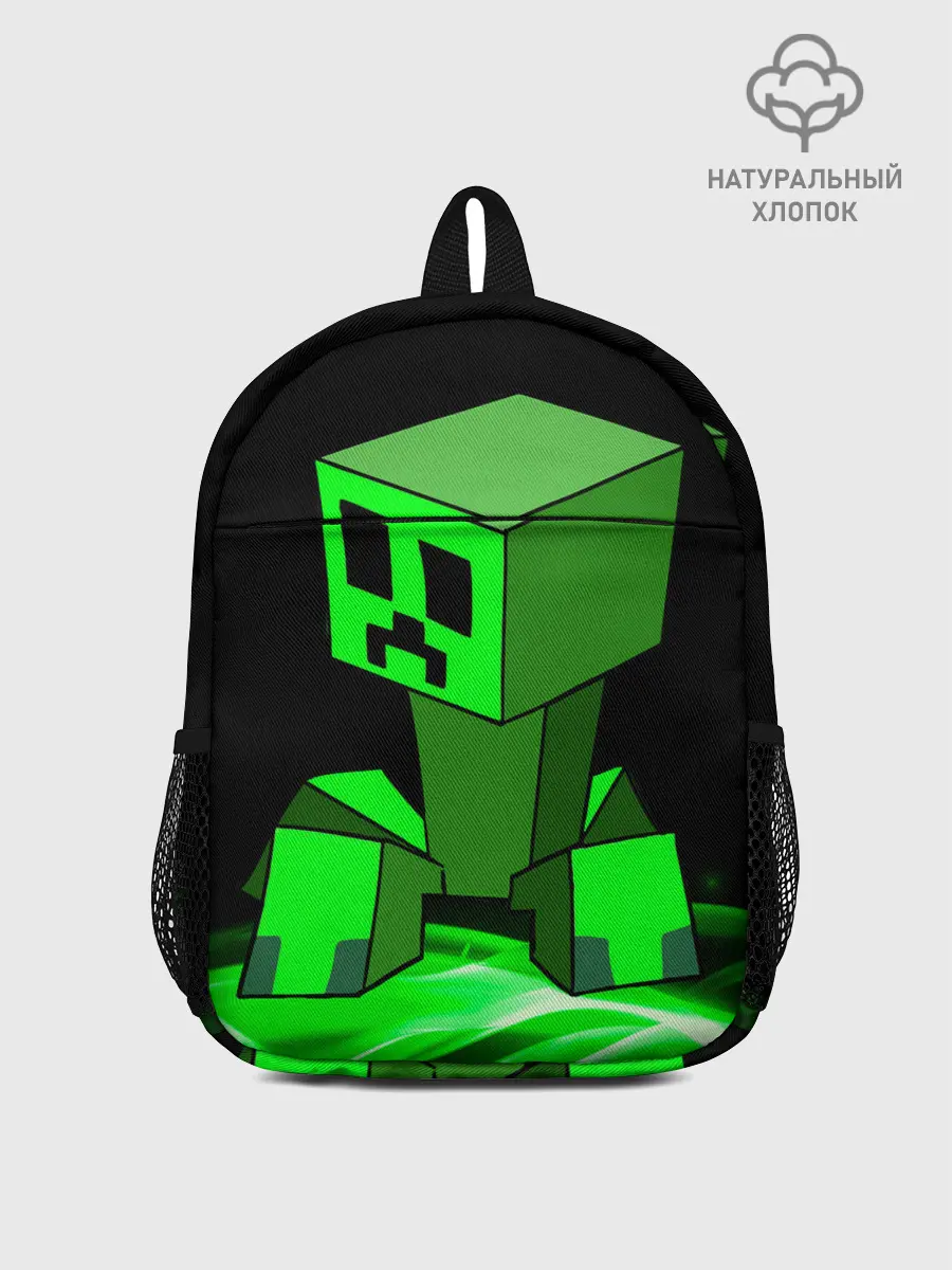 Рюкзак детский / Майнкрафт Крипер