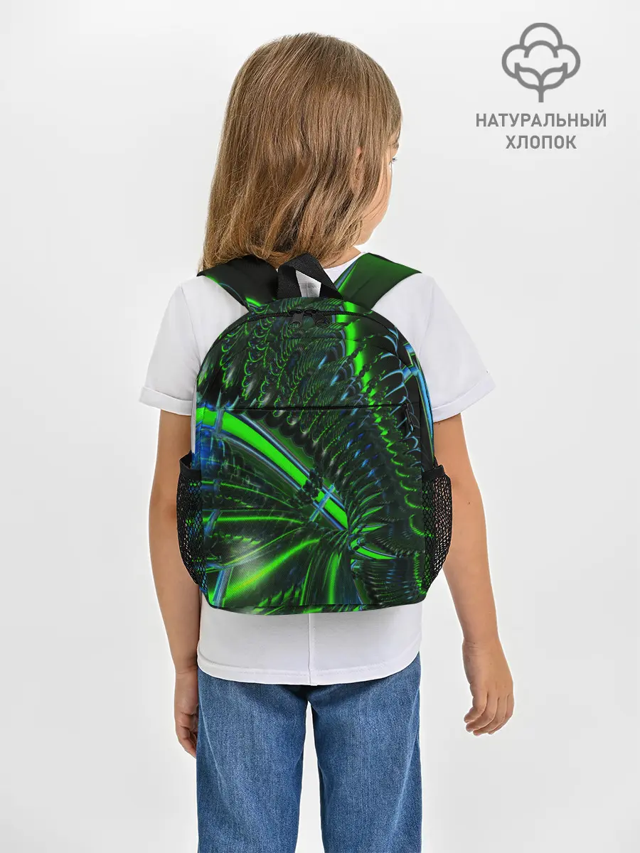 Рюкзак детский / DIGITAL NEON GREEN