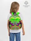 Рюкзак детский / КИСЛОТНЫЙ ФРАКТАЛ ГЕОМЕТРИЯ