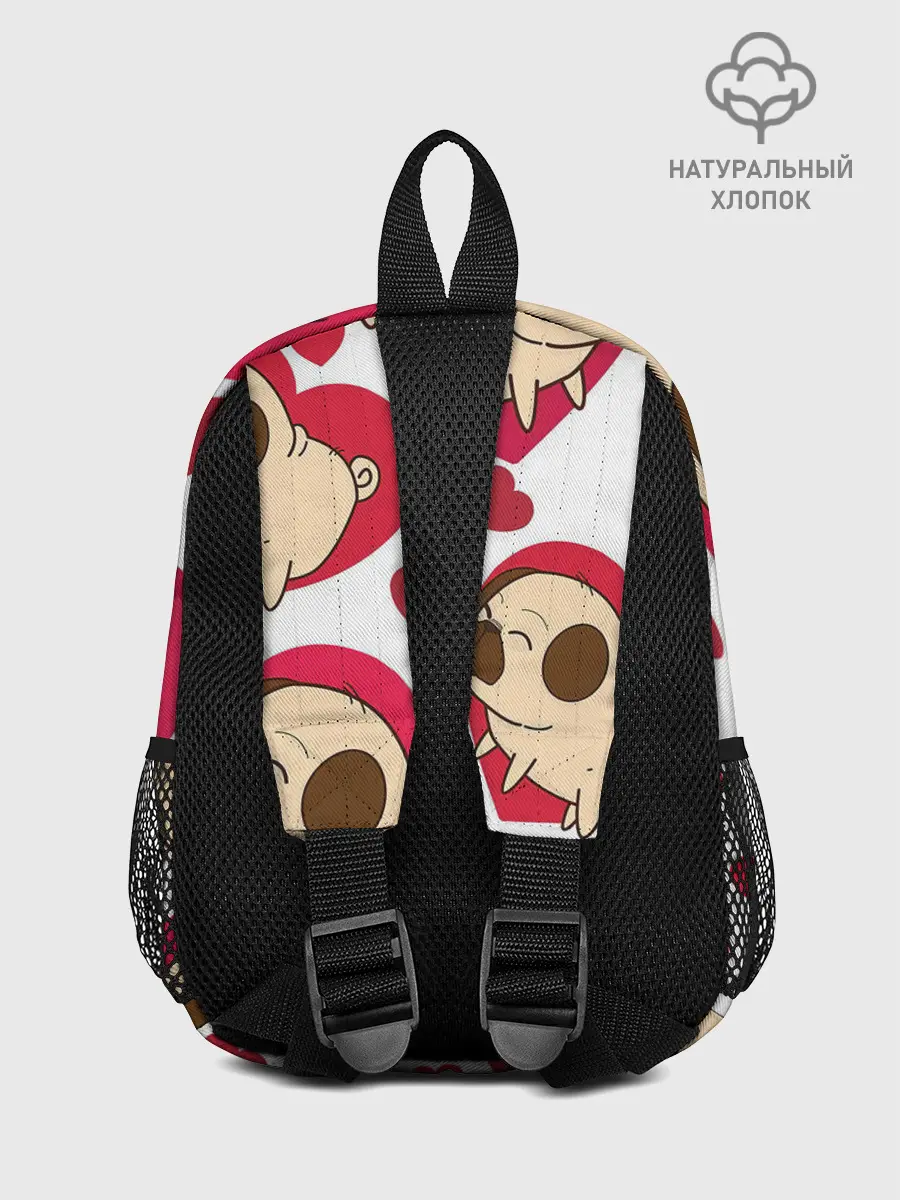 Рюкзак детский / Мопсики