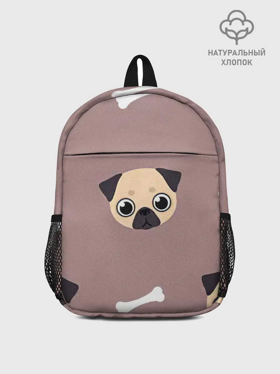 Рюкзак детский / Мопсины мордашки
