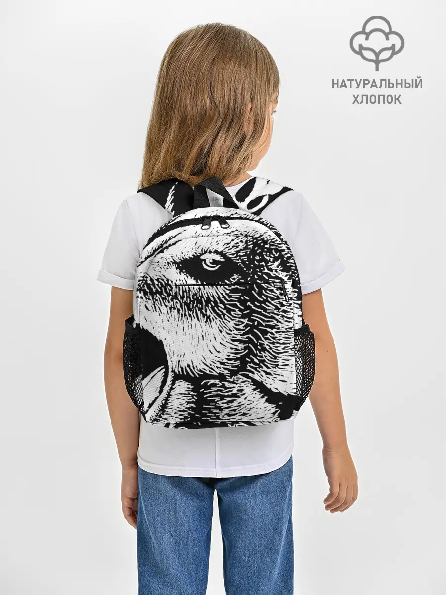 Рюкзак детский / Черный медведь