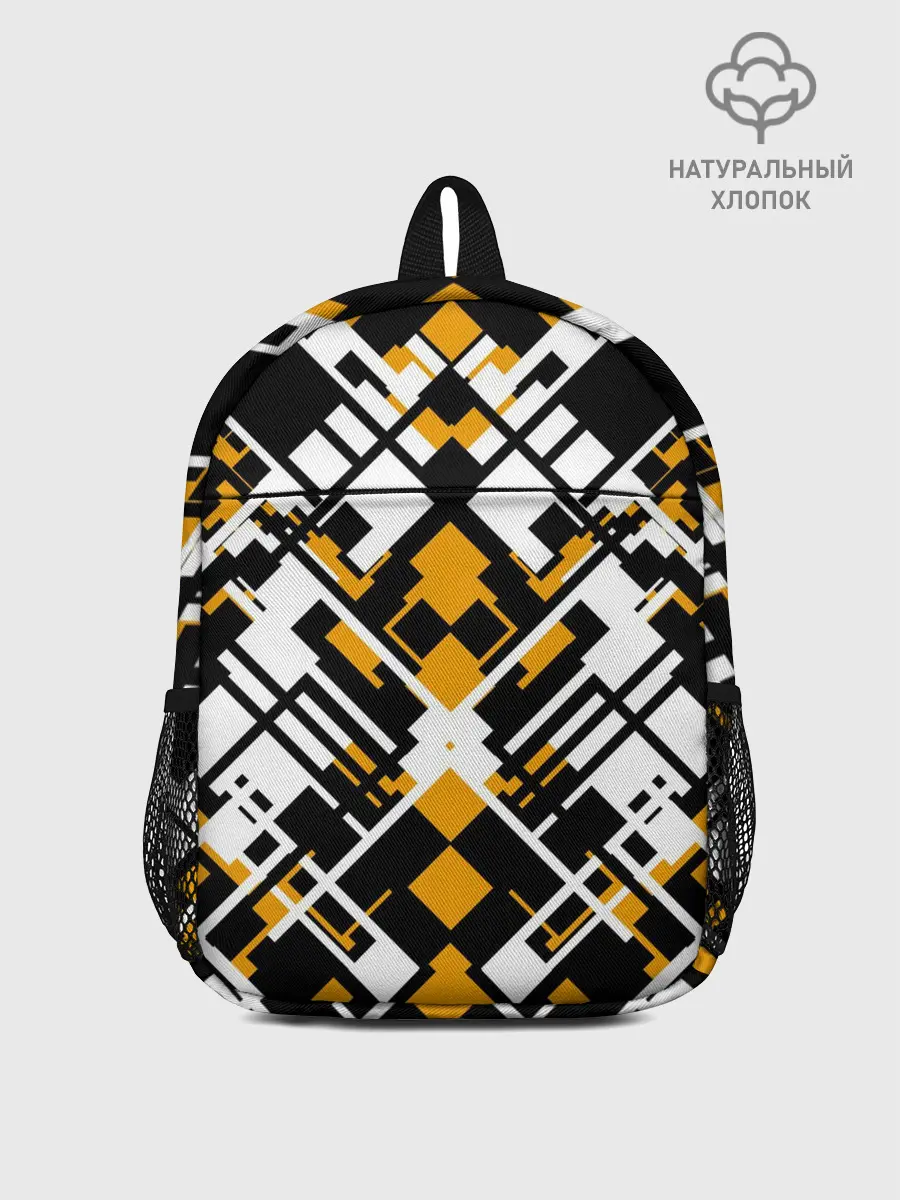 Рюкзак детский / КИБЕРПАНК,ФАНТАСТИКА,ГЕОМЕТРИЯ