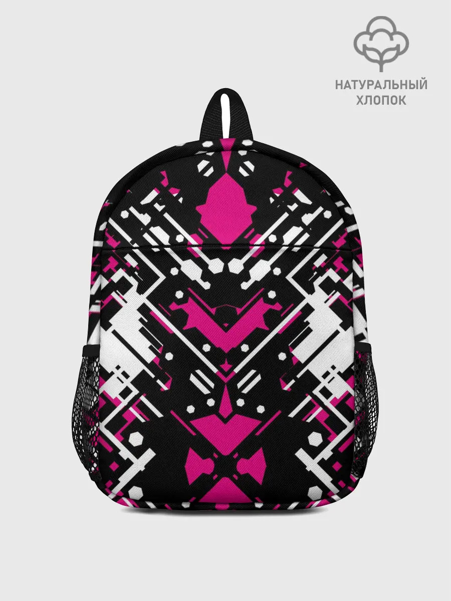 Рюкзак детский / КИБЕРПАНК,ФАНТАСТИКА,КРАСНЫЙ