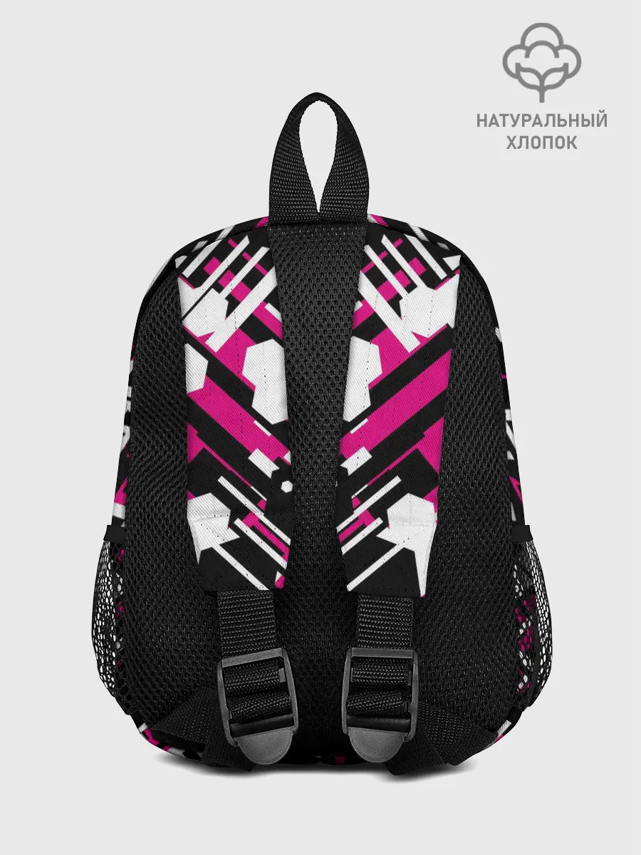 Рюкзак детский / КИБЕРПАНК,ФАНТАСТИКА,КРАСНЫЙ