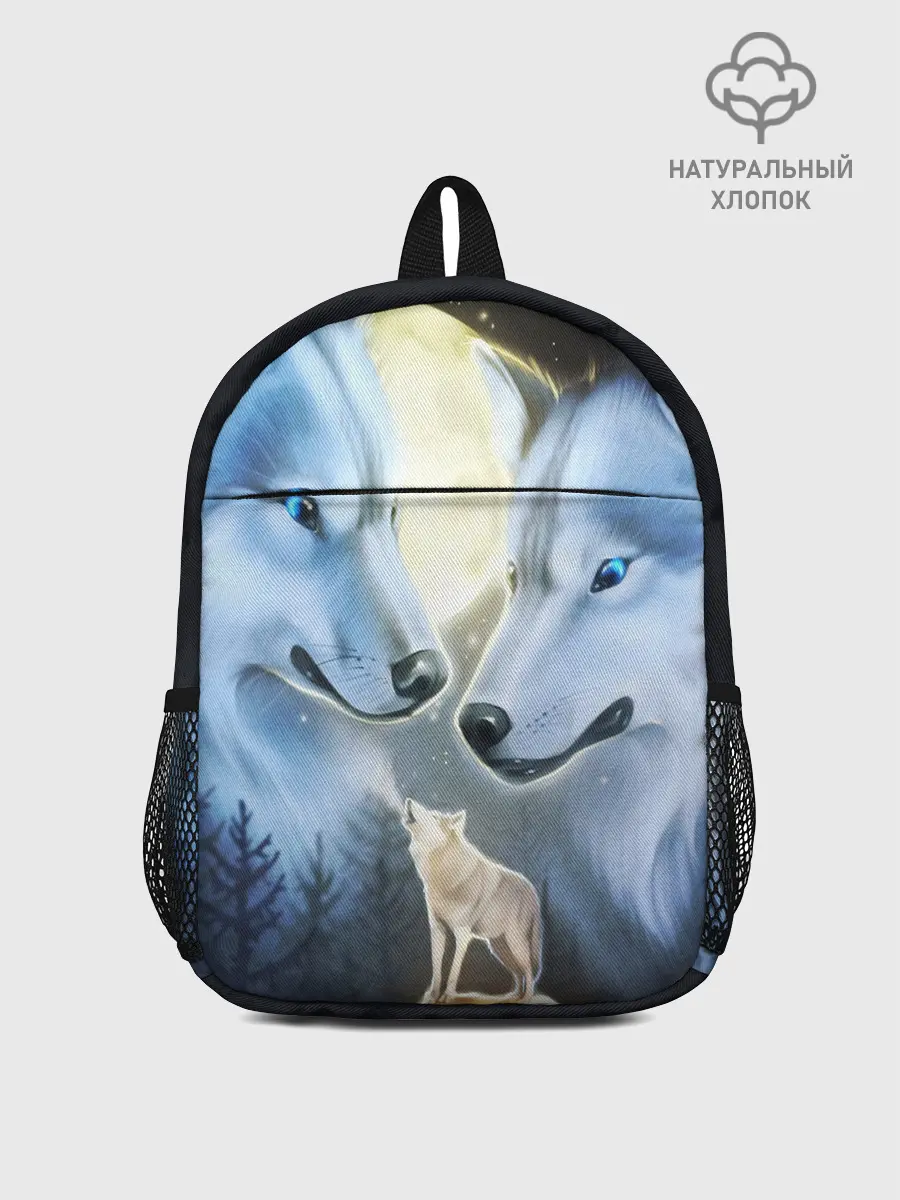 Рюкзак детский / ВОЛК В НОЧИ