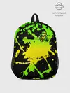 Рюкзак детский / KILLA зеленые брызги