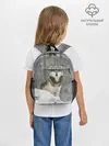 Рюкзак детский / Волк и снег