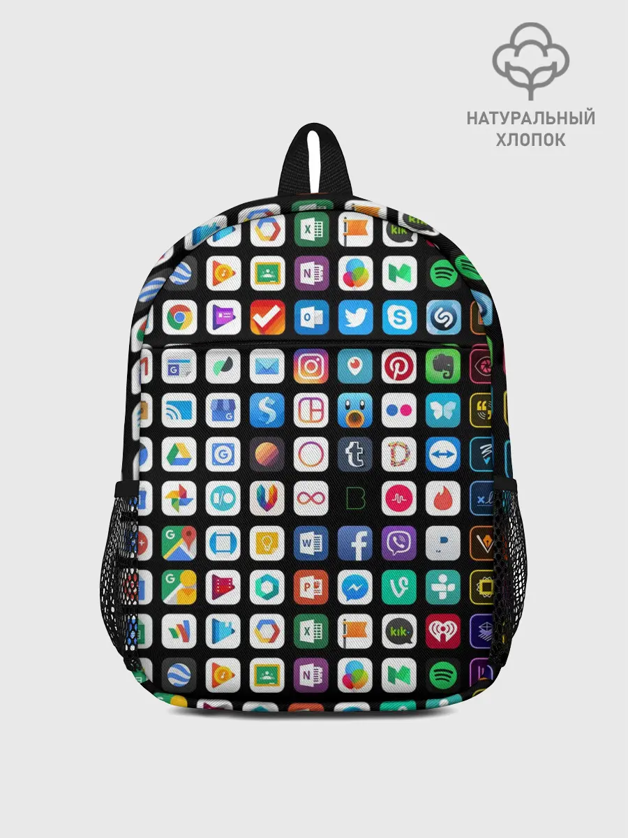 Рюкзак детский / Iphone and Apps Icons