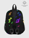 Рюкзак детский / Радужный Паттерн Лого ДжоДжо