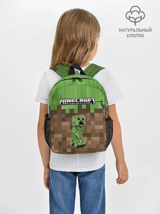 Рюкзак детский / MineCraft | Крипер
