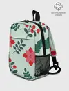 Рюкзак детский / цветы, ягоды, листья