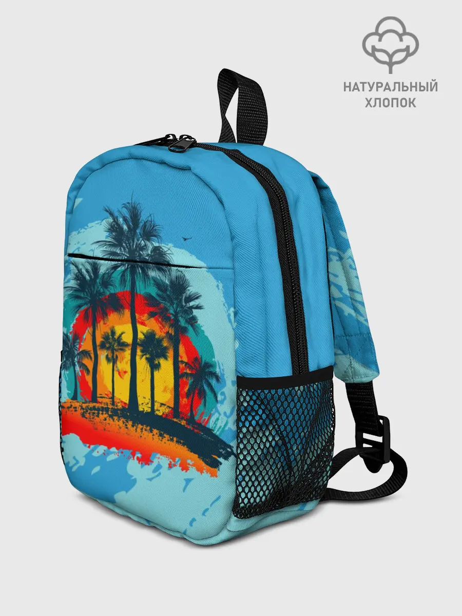 Рюкзак детский / Море. Пальмы. Песок