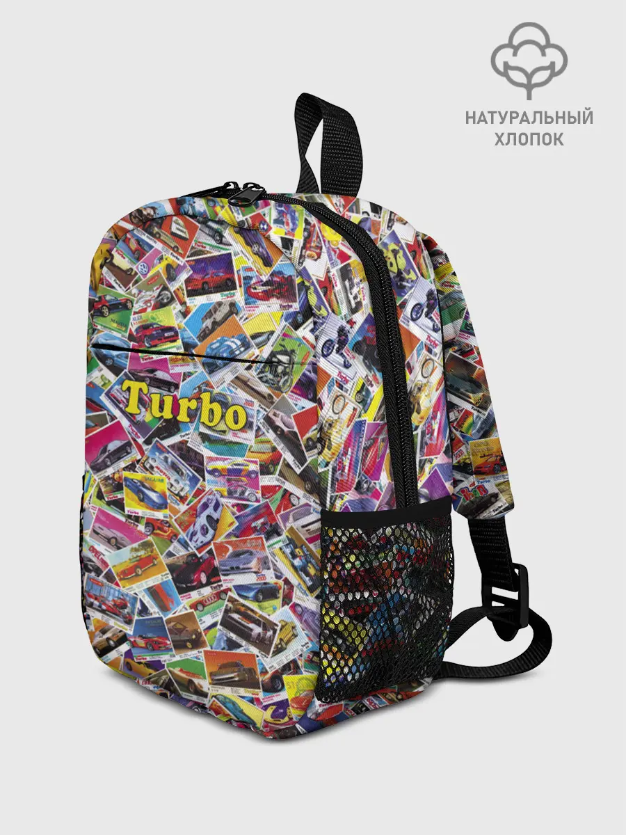 Рюкзак детский / Коллекция вкладышей Turbo
