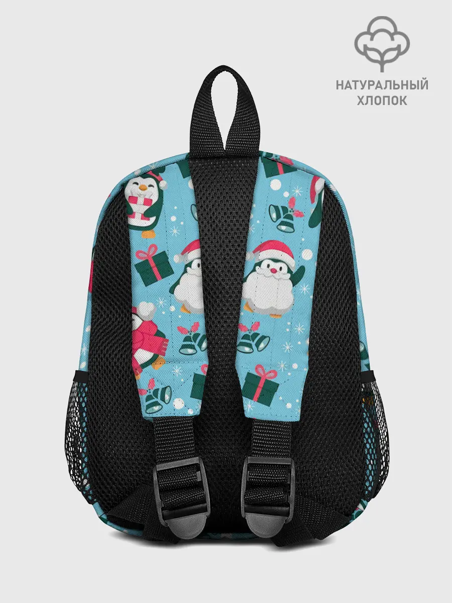Рюкзак детский / Новогодние Пингвины