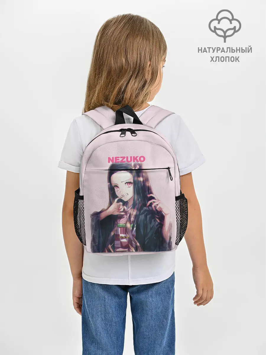 Рюкзак детский / Незуко зубы