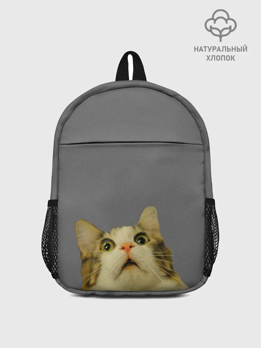 Рюкзак детский / Коте смотрит вверх
