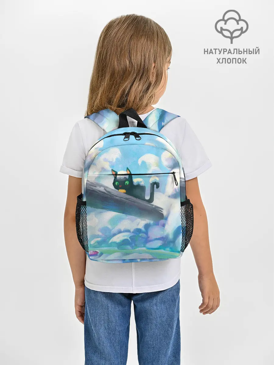 Рюкзак детский / Снежный котенок