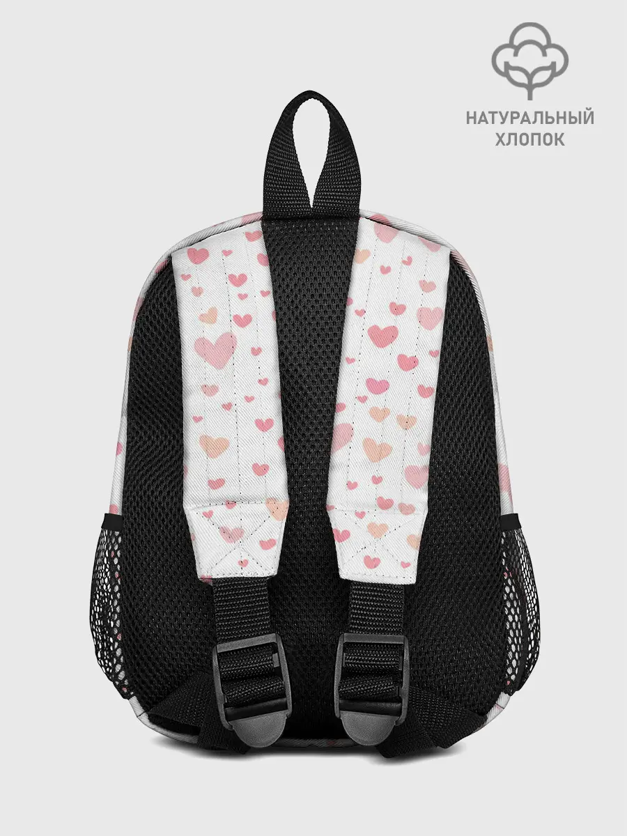 Рюкзак детский / AMONG US - СЕРДЕЧКО