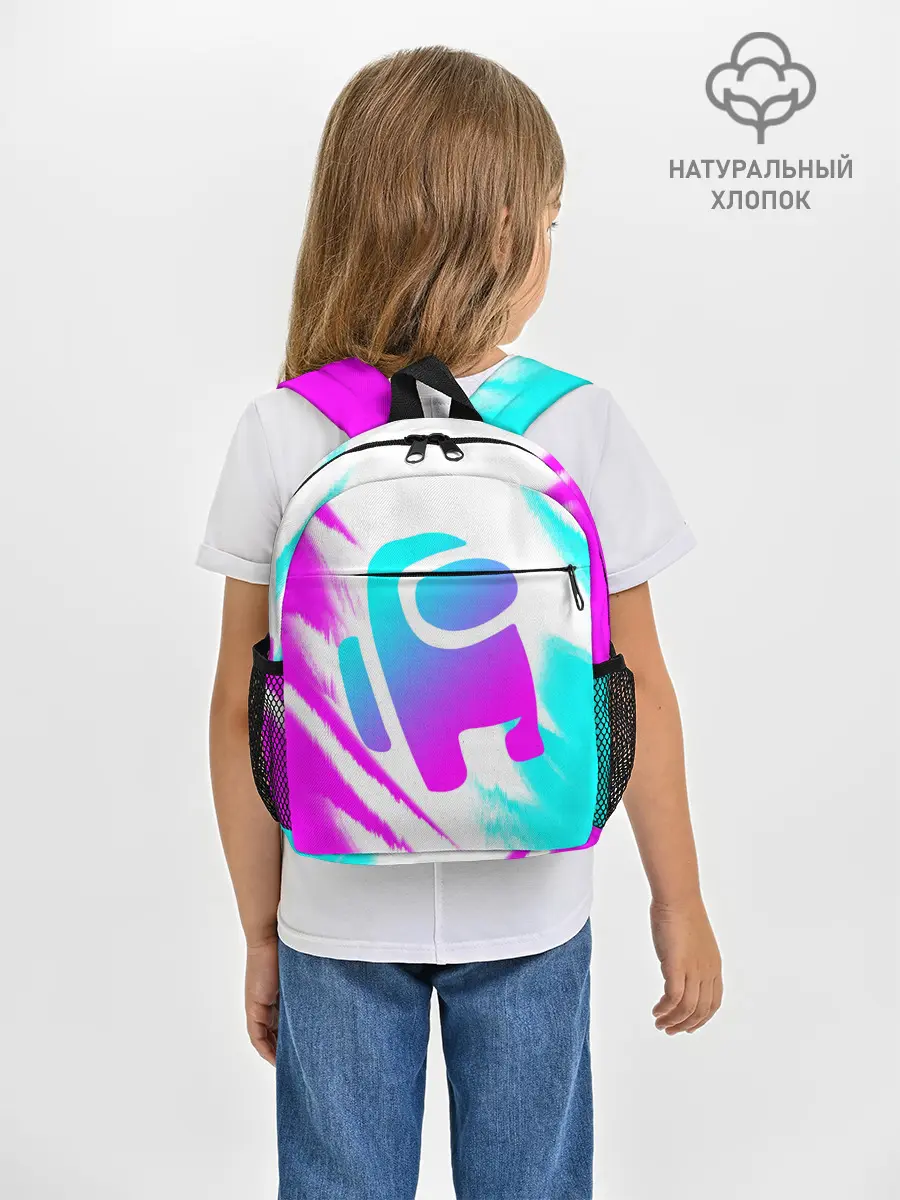 Рюкзак детский / AMONG US - NEON