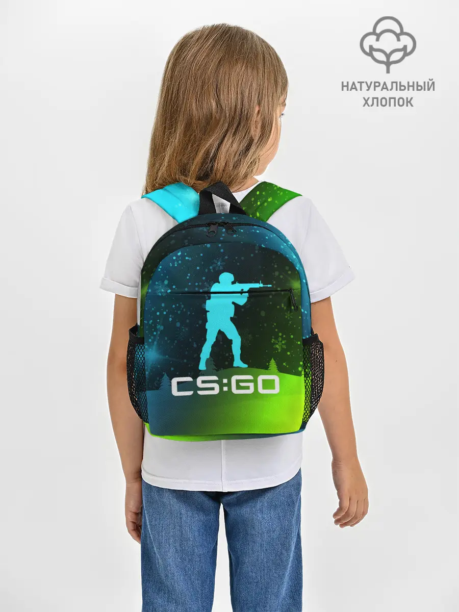 Рюкзак детский / CS GO | КС ГО - Снежный