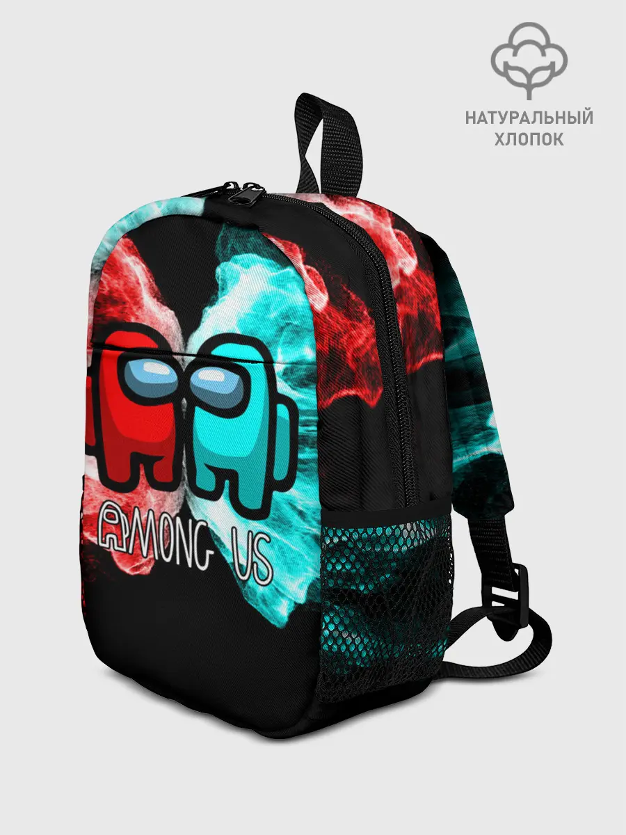 Рюкзак детский / AMONG US - БИТВА ОГНЕЙ