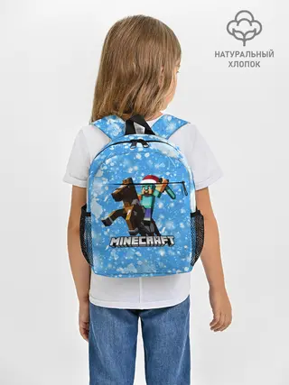 Рюкзак детский / Новогодний Манкрафт