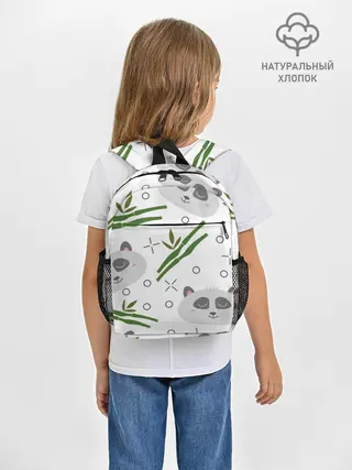 Рюкзак детский / Панда с бамбуком