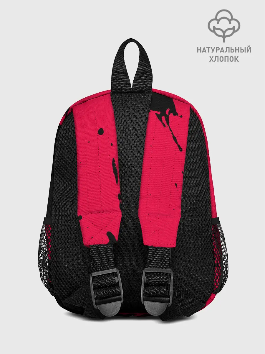 Рюкзак детский / AMONG US - ORANGE & GREEN