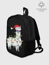 Рюкзак детский / Рождественская Лама
