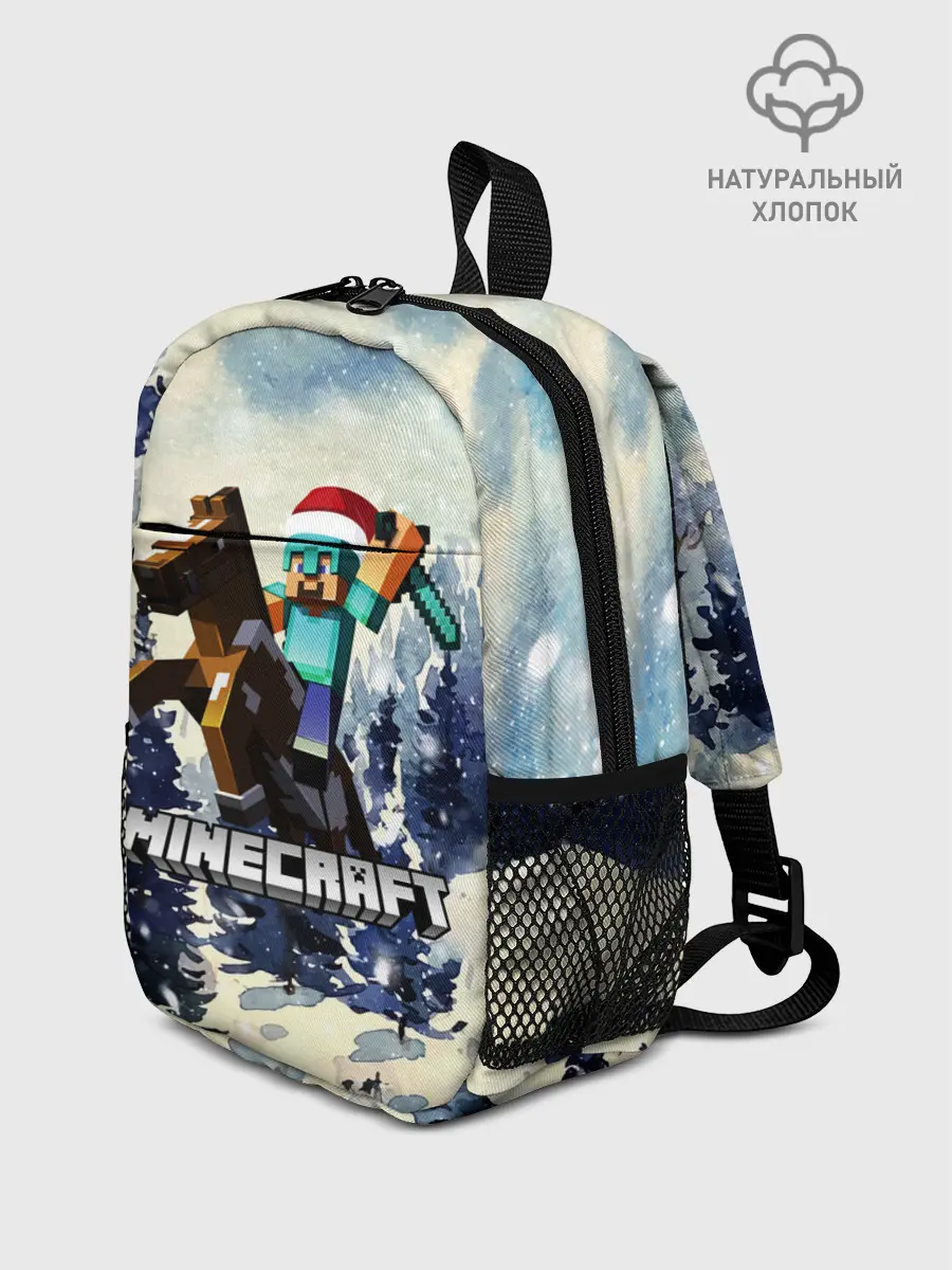 Рюкзак детский / Зимний Майнкрафт