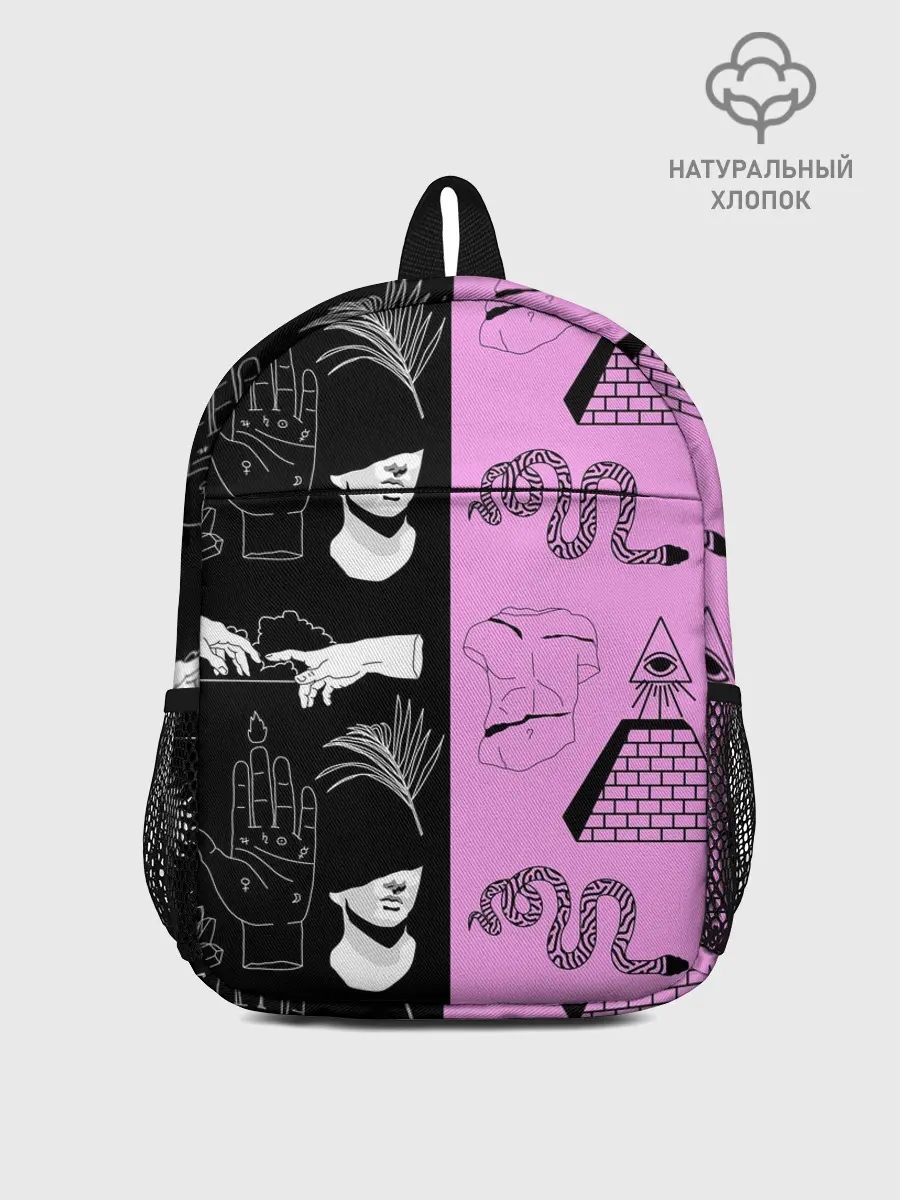 Рюкзак детский / руки, статуи