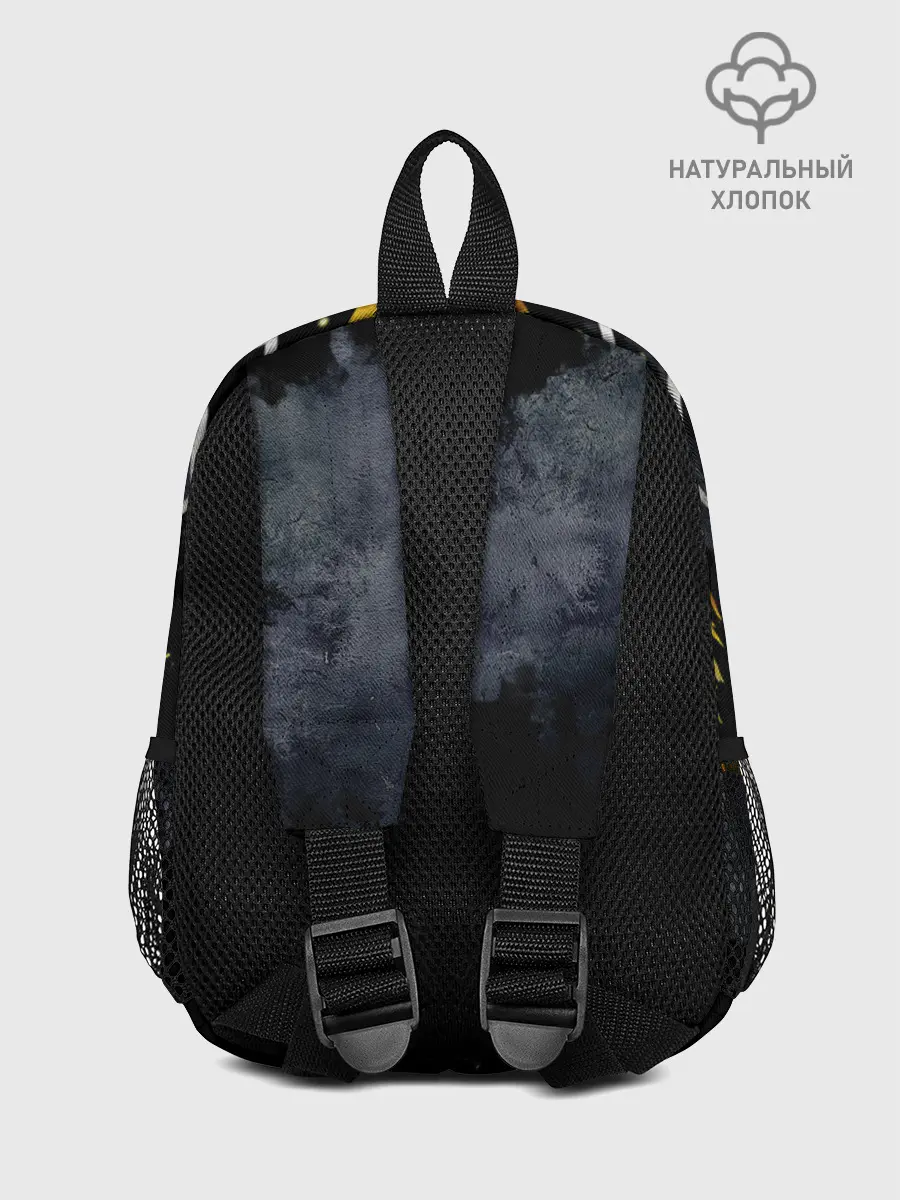 Рюкзак детский / графит и золото: дерево жизни