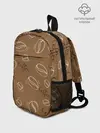 Рюкзак детский / Кофейный узор