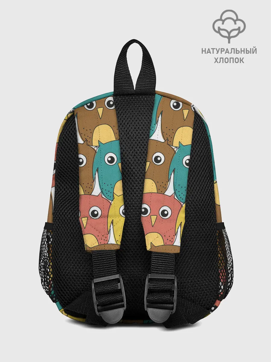 Рюкзак детский / Разноцветные совы