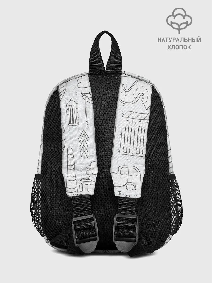 Рюкзак детский / Нарисованный город