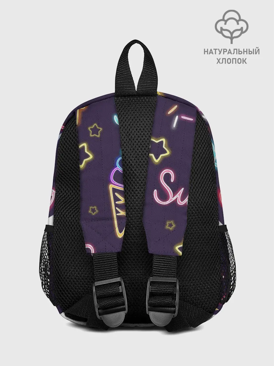 Рюкзак детский / Мороженное неон