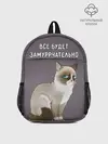 Рюкзак детский / Грустный кот