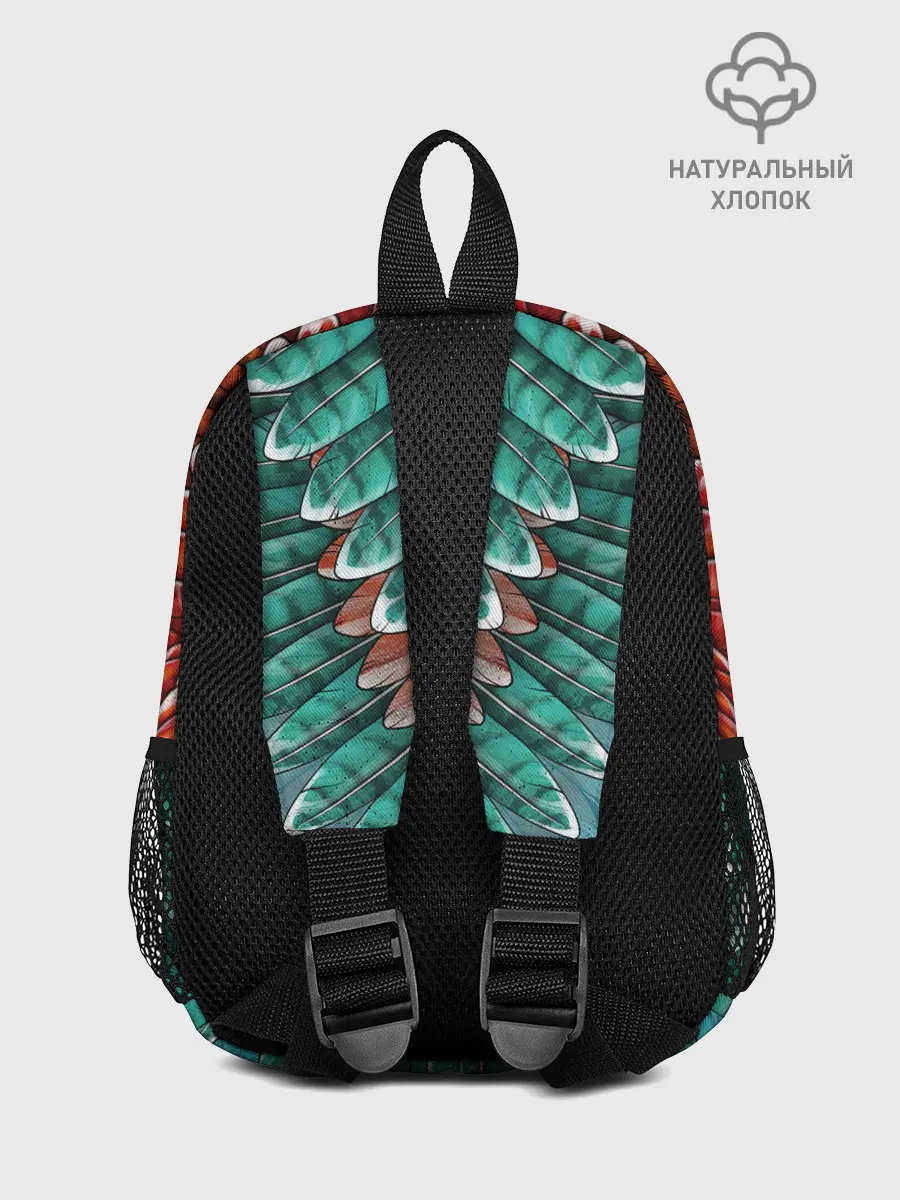 Рюкзак детский / Оперение зимородка