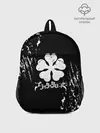 Рюкзак детский / Черный Клевер затертый фон
