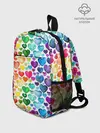 Рюкзак детский / Радужные сердечки