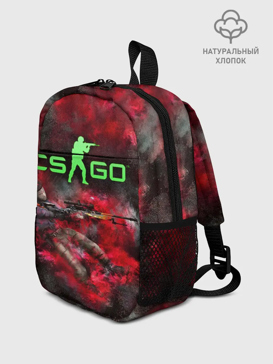 Рюкзак детский / CS GO Red heat