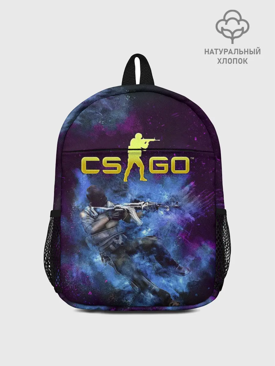 Рюкзак детский / CS GO Blue smoke