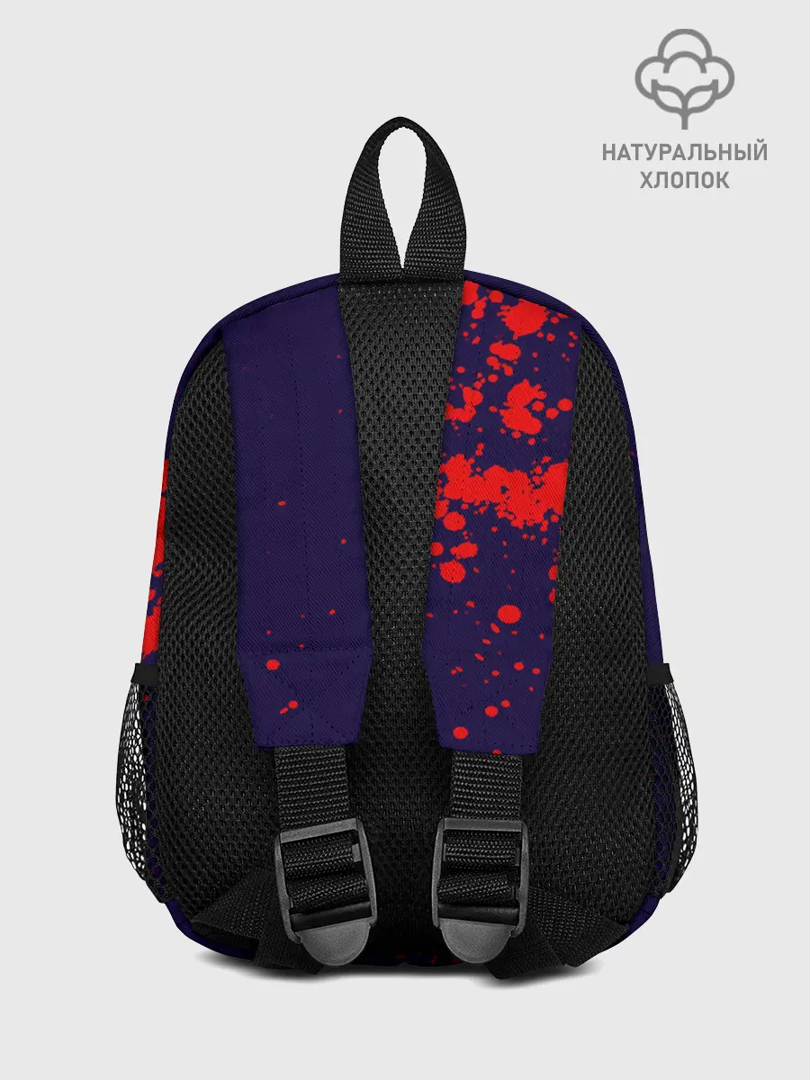 Рюкзак детский / Дзётаро красные брызги