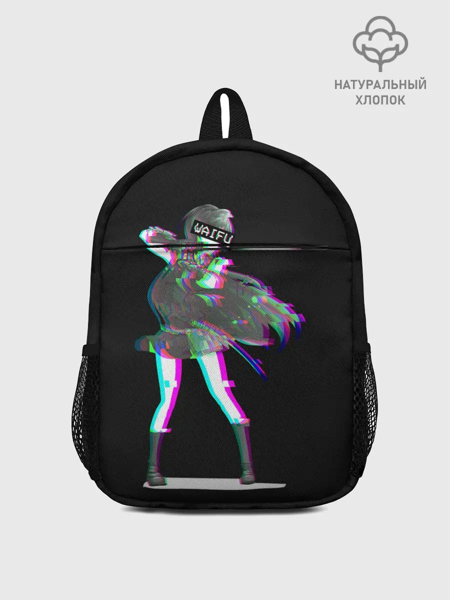 Рюкзак детский / Акаме Глитч на черном