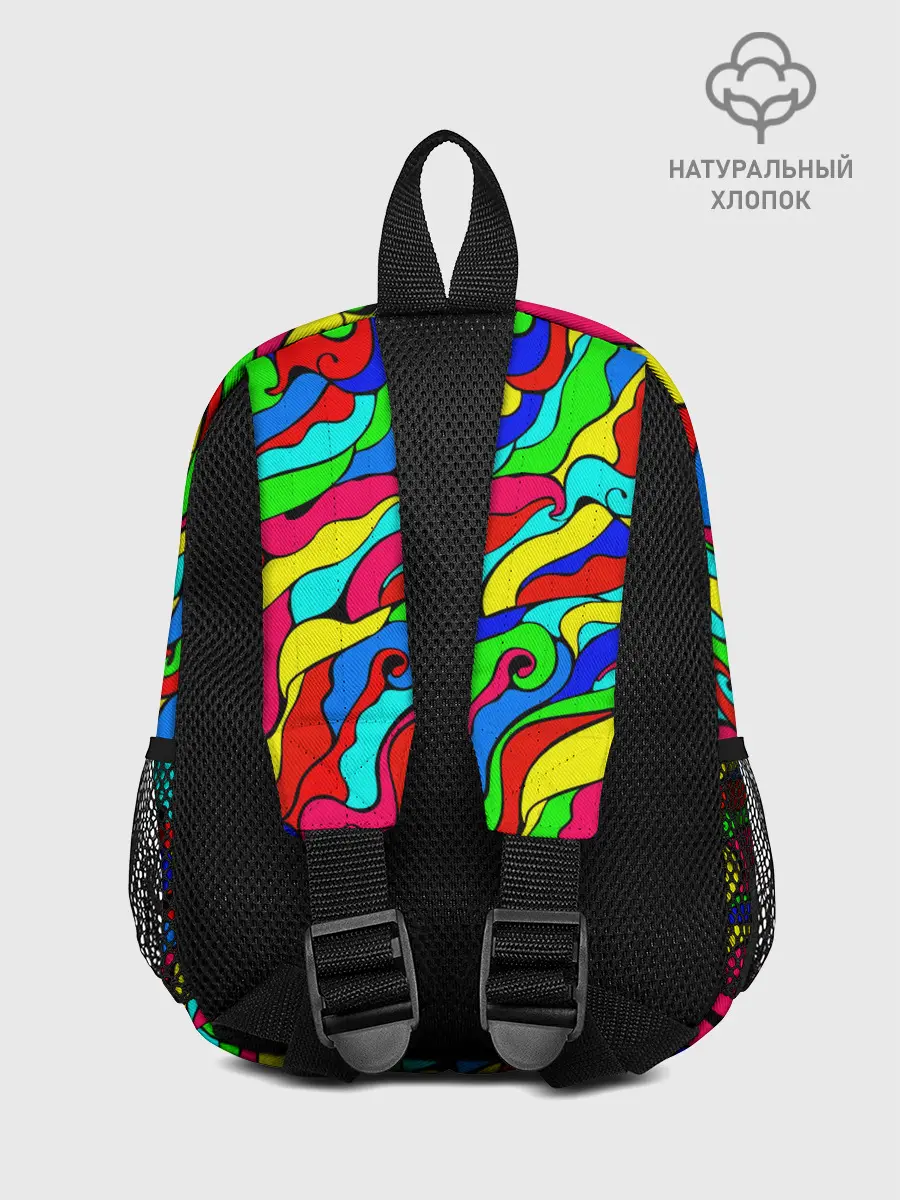 Рюкзак детский / Красочные узоры/абстракционизм