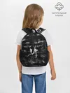 Рюкзак детский / Чёpнo-бeлый