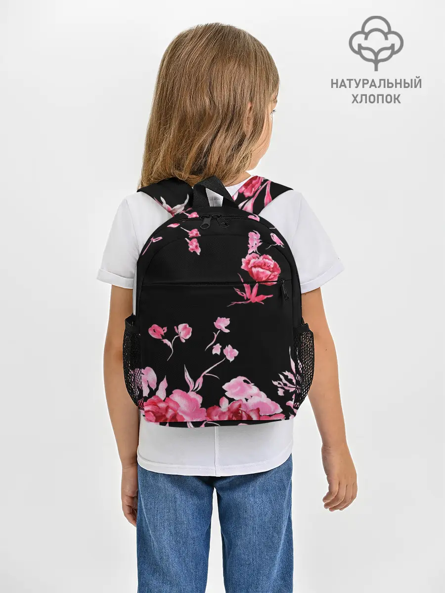 Рюкзак детский / Яркие розы